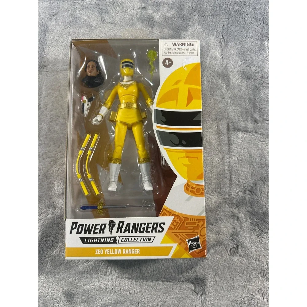 Power Rangers Lightning Collection Zeo Yellow Ranger Action Figure Hasbro F2060